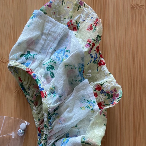 LoveShackFancy Phyllis Tiered Mini Dress M - Picture 9 of 12